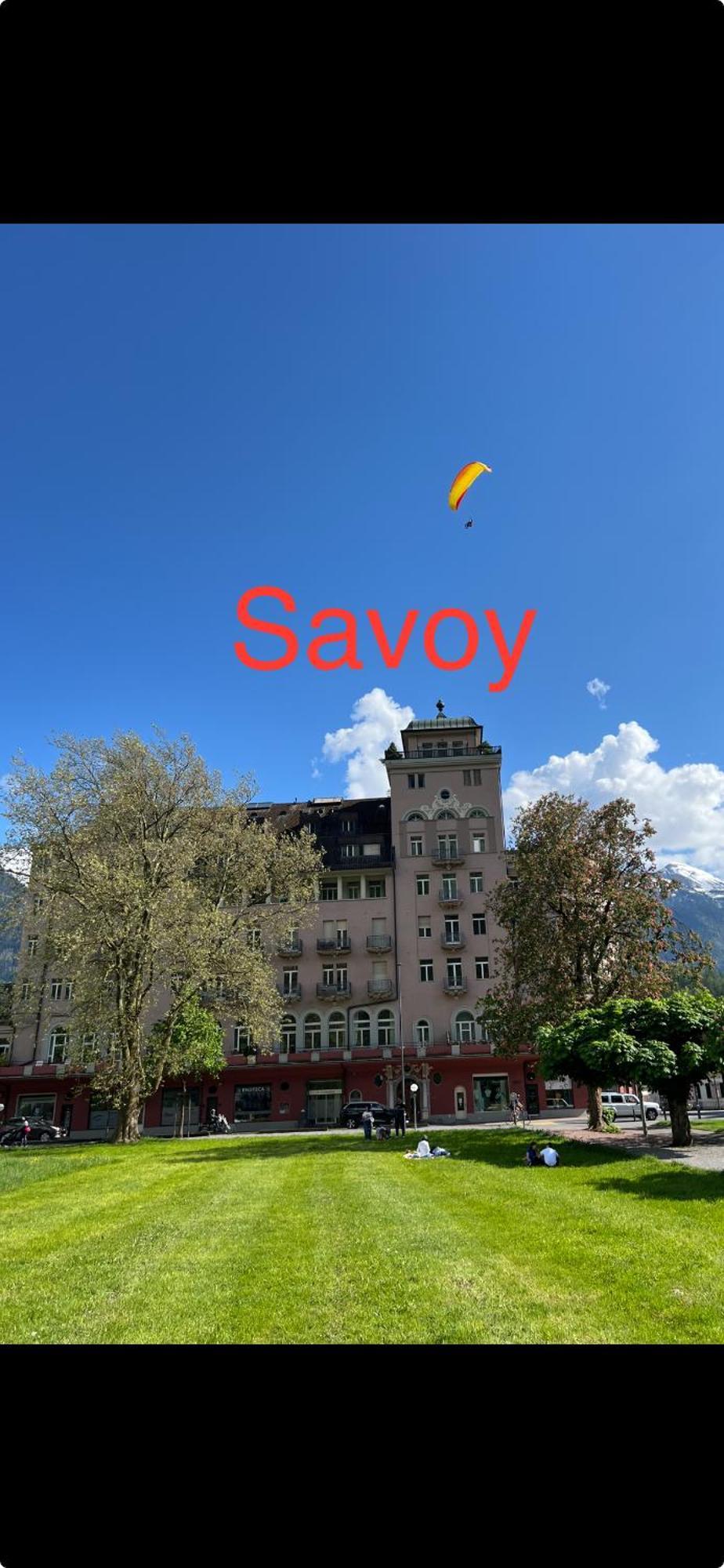 Апартаменты Savoy 26 Интерлакен Экстерьер фото